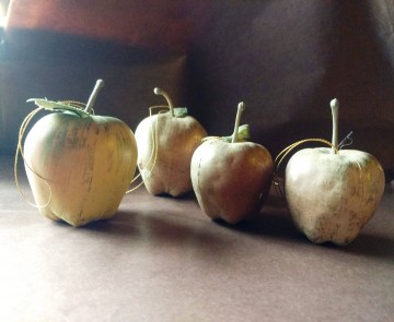 Appeltjes  kerstversiering 2 0