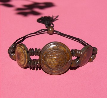 Tibetaans Armbandje, been