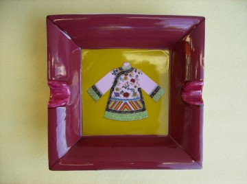 Kunstzinnige Asbak met Oosters tintje