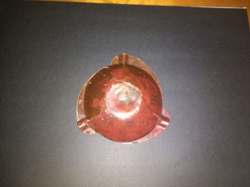 Asbakje emaille zeepaardje 4