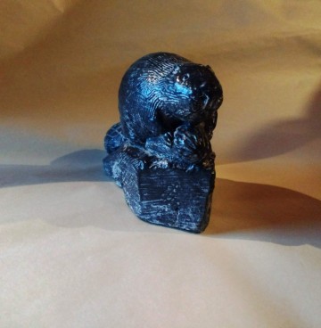 Bever beeldje soapstone   wolfs inuit  3