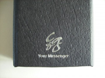 Brievenopener silverplated cg 1