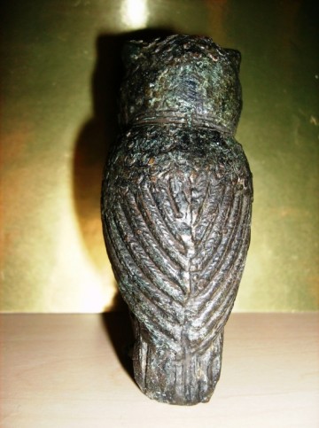 Miniatuur brons Uiltje