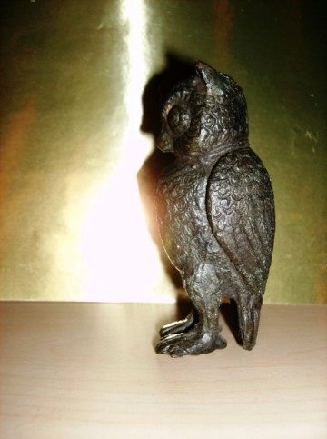 Miniatuur brons Uiltje