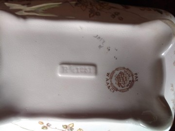 Dek schaal  terrine antiek 12