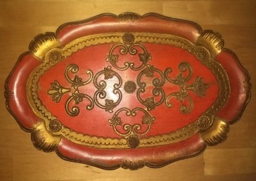 Dienblad baroc stijl 2