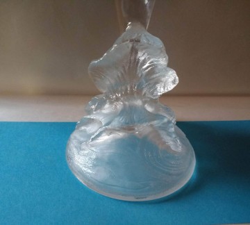 Dolfijn opgolven glas 6