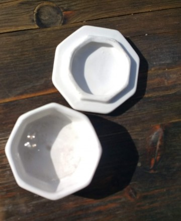 Doosje porselein pauwen 2