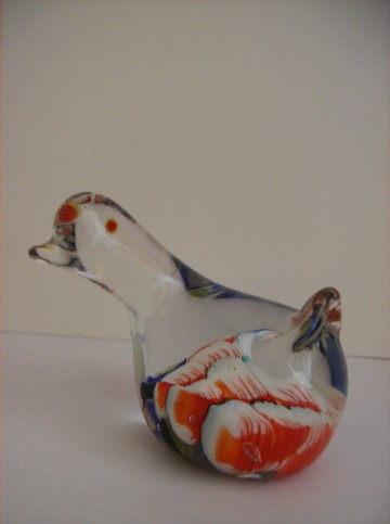 Eendje glazen beeldje 7