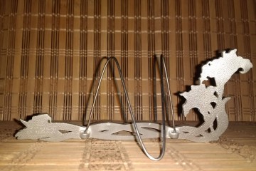 Foto houder  irissen amos pewter 5