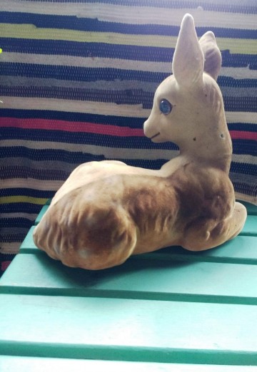 Hertje beeldje vintage 11