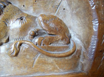 Leeuw van Lucerne- handgemaakte gedenkplaat