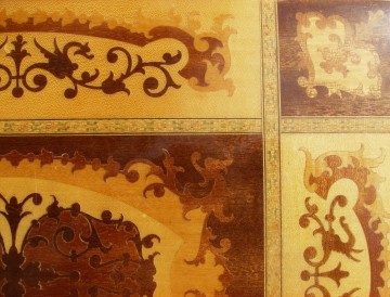 Houten gefineerde plaat