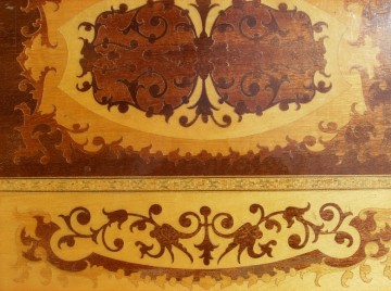 Houten gefineerde plaat