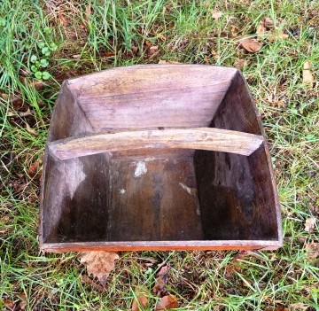 Houten rijst graan mand 24