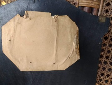 Kapstok met spiegel hout 6