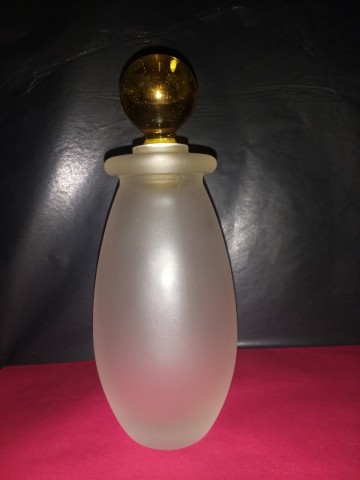 Karaf opaal glas met stolp 1