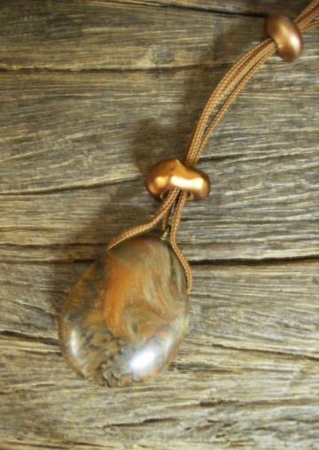 Ketting keramische noot 2