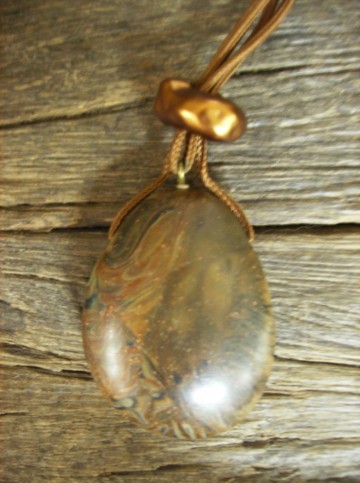 Ketting keramische noot 4