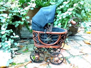 Kinderwagentje rotan 12