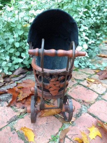 Kinderwagentje rotan 5