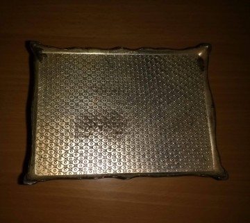 Kistje metaal oosters tafereel 1