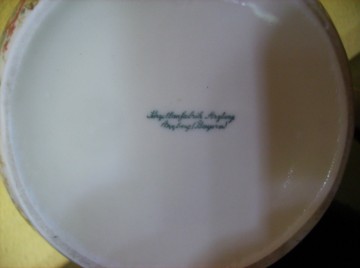 Romige, fleurige Koffie-/Theepot