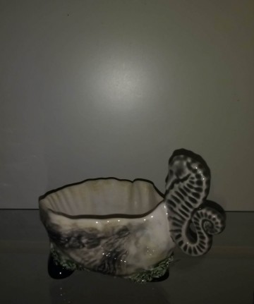 Kom oester met zeepaardje 17