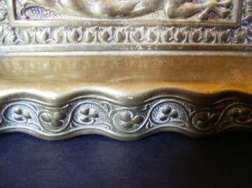 Oud koperen Asbakje, Foenix