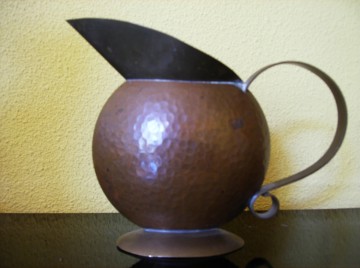 Koperen Kan - arts&crafts stijl