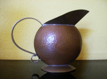 Koperen Kan - arts&crafts stijl