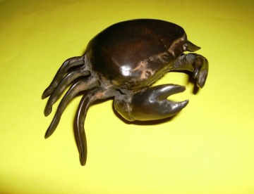 Krab, brons