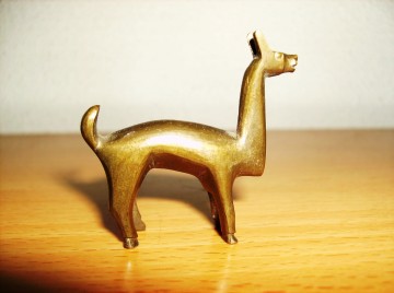 Lamas metaal  3 stuks 4