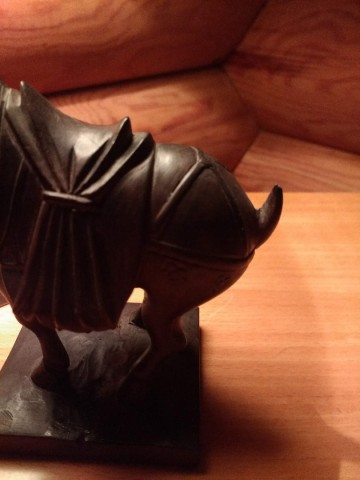 Paardje hout gelijkenis tang 23