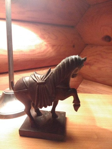 Paardje hout gelijkenis tang 39