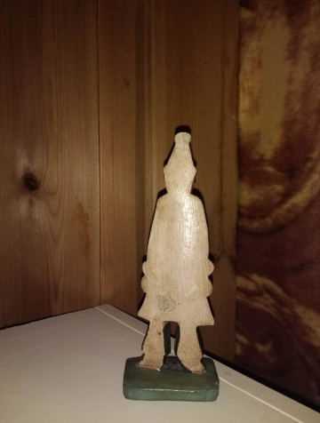 Pierot beeldje hout 1