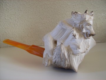 Pijp seafoam paard 2