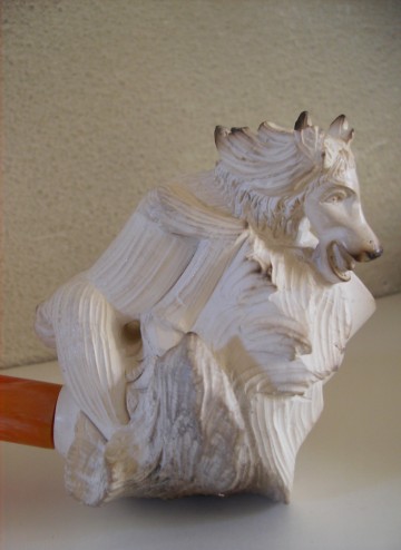 Pijp seafoam paard 5