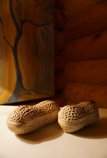 Pindas  2x aardewerk chinees 2 0