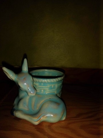 Plantenpotje met hertje 3