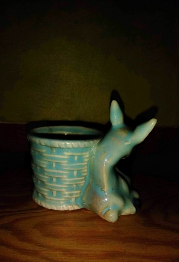 Plantenpotje met hertje 6