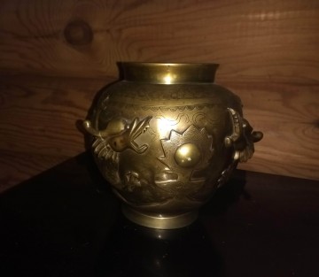 Pot draken en parel  aziatisch 2