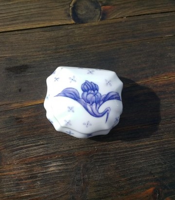 Potje porselein vogel mt helena2000 2