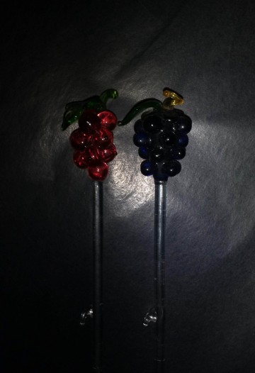 Roerstaven glas druiven 5