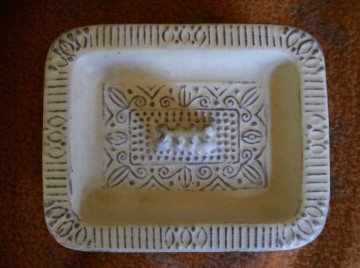 Keramisch Schaaltje met deksel, 'Bay W.-Germany'