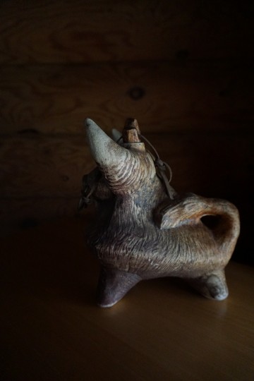 Schenk kan stier aardewerk 13