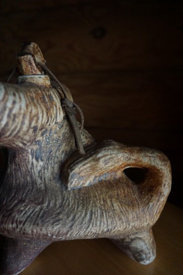 Schenk kan stier aardewerk 5