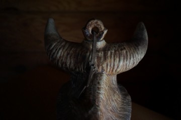 Schenk kan stier aardewerk 6