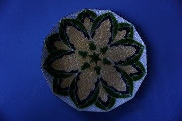 Schoteltje  emaille achter glas 3