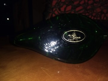 Slak boheems glas glassstar 7